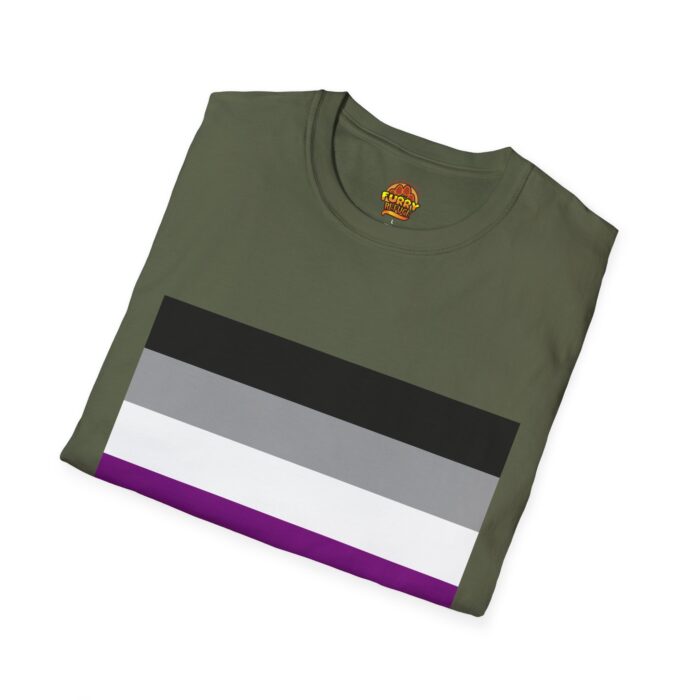 Asexual Pride Furry Refuge Tee - Image 14