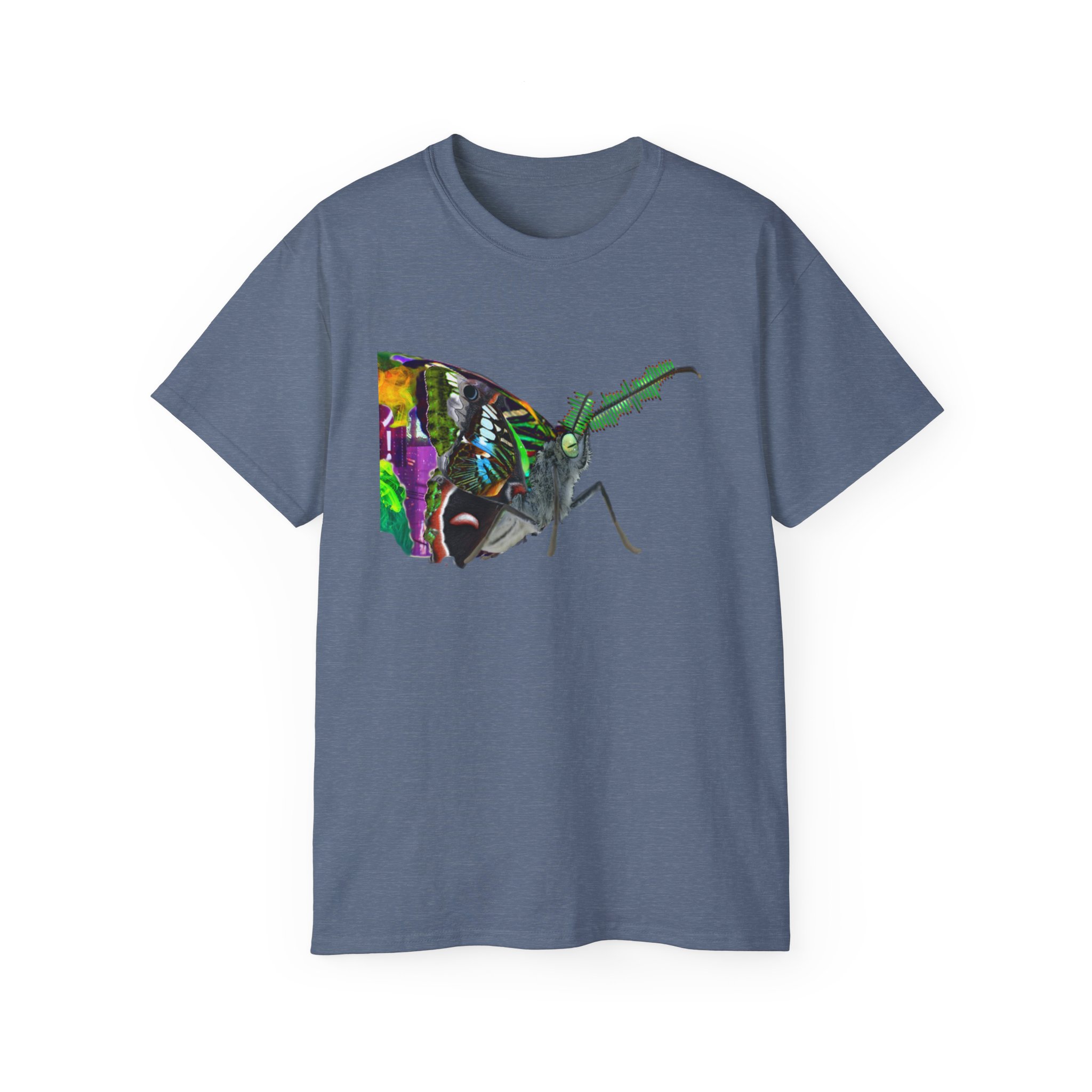 Glitch Moth Furry Refuge Tee - Image 13