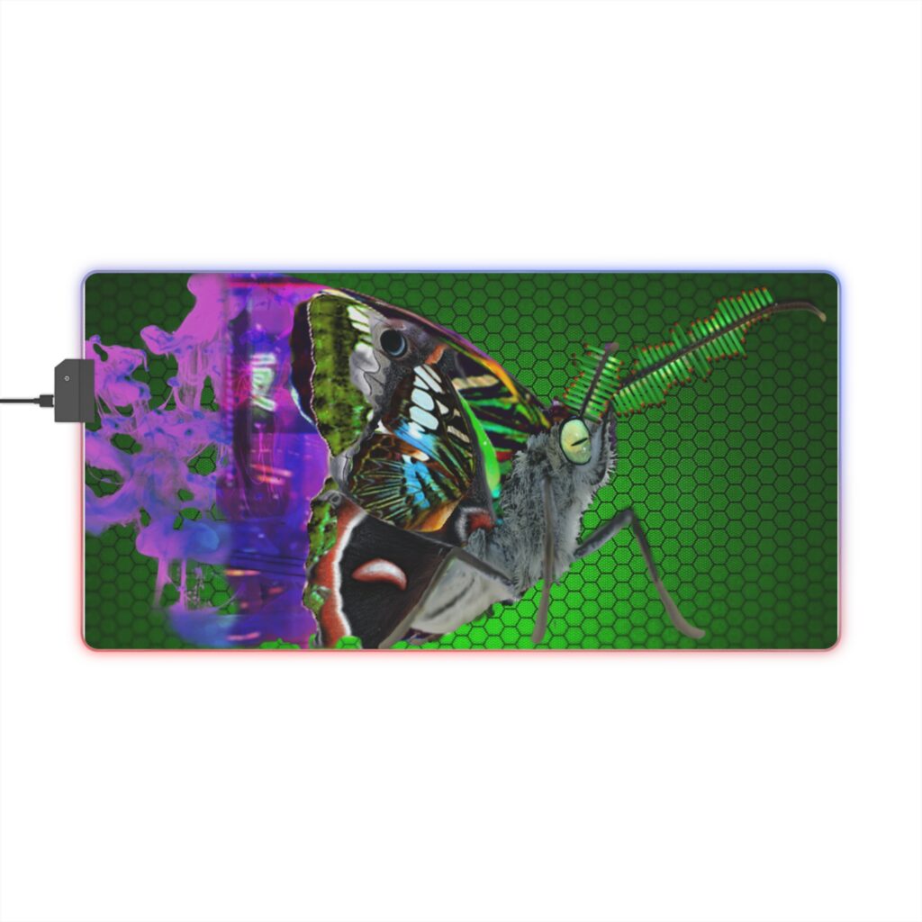 Gamer Moth Game Pad With USB and LEDs