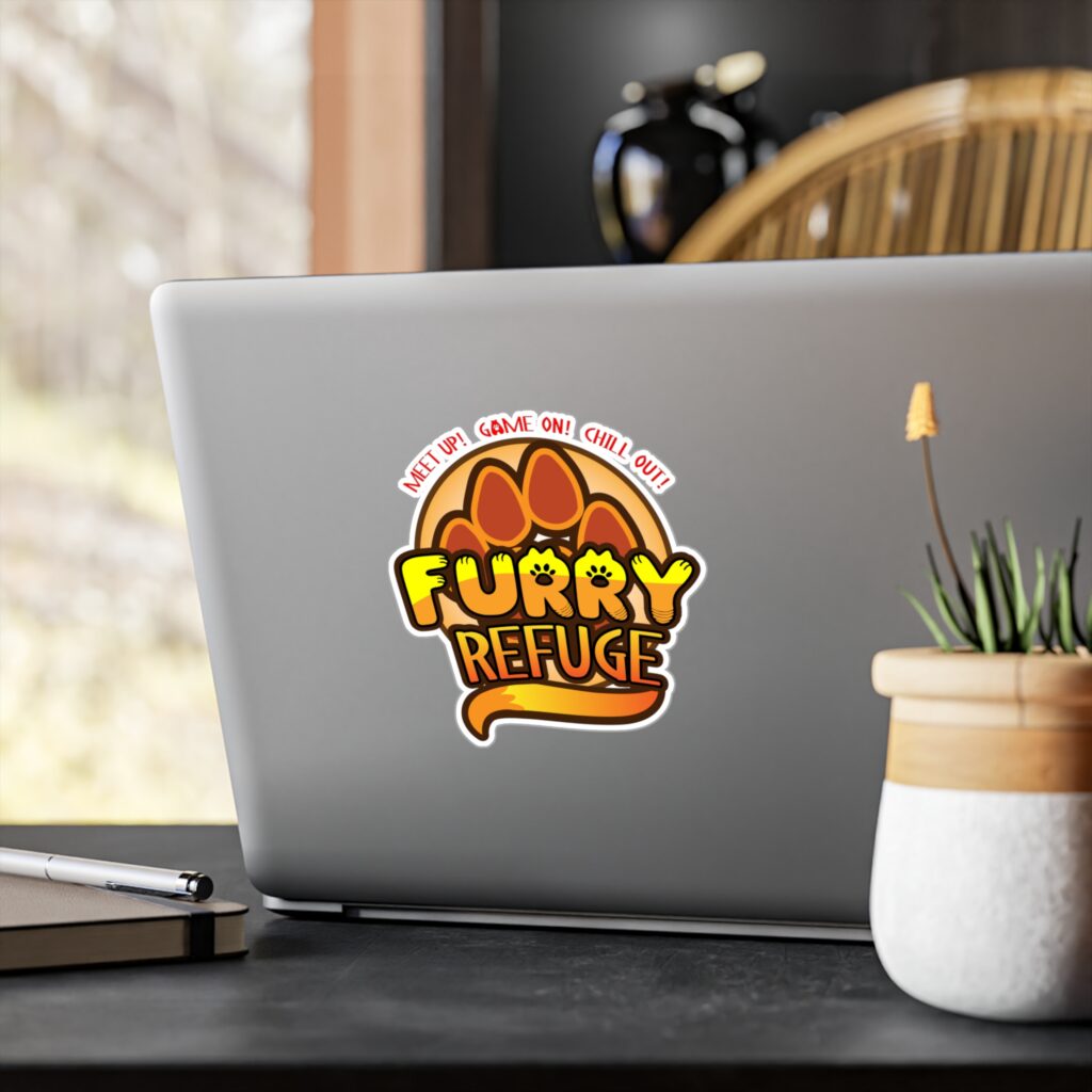 Furry Refuge Vinyl Decal