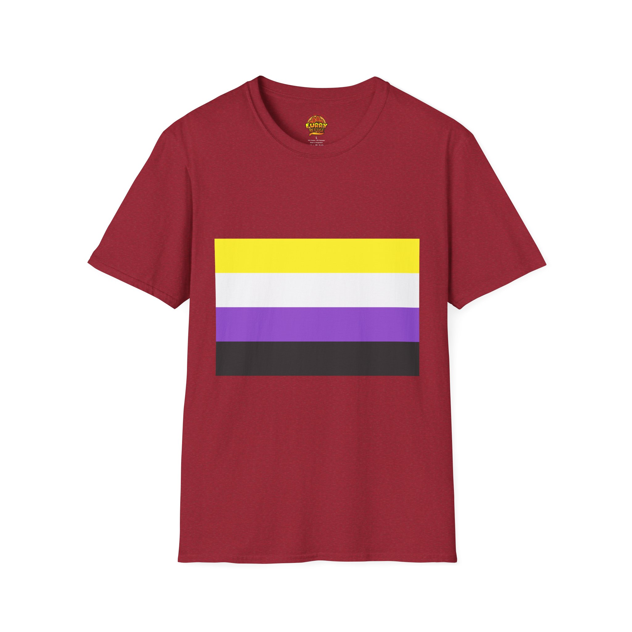 NonBinary Pride Furry Refuge Tee - Image 47