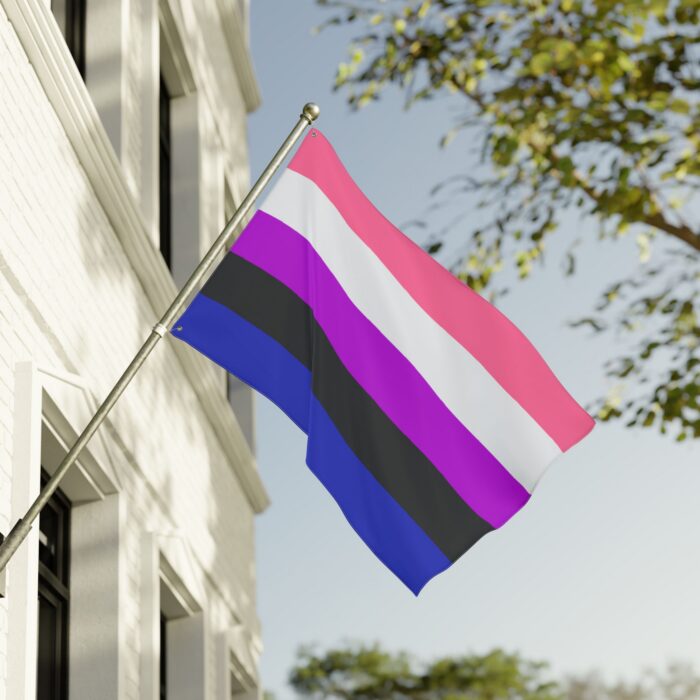 GenderFluid Pride Double-Sided Flag | LGBTQ+ Decor, Outdoor Flag, Home & Garden, Pride Celebrations, Activism - Image 12