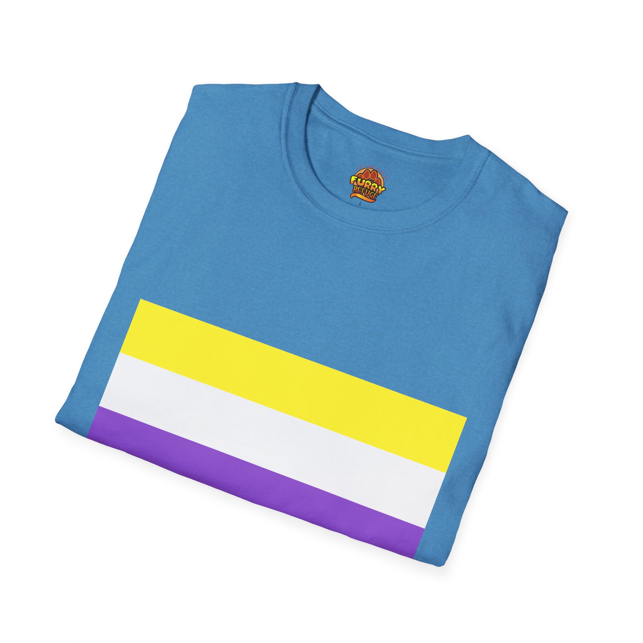 NonBinary Pride Furry Refuge Tee - Image 26