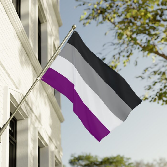 Asexual Pride Double-Sided Flag | LGBTQ+ Decor, Outdoor Flag, Home & Garden, Pride Celebrations, Activism - Image 12