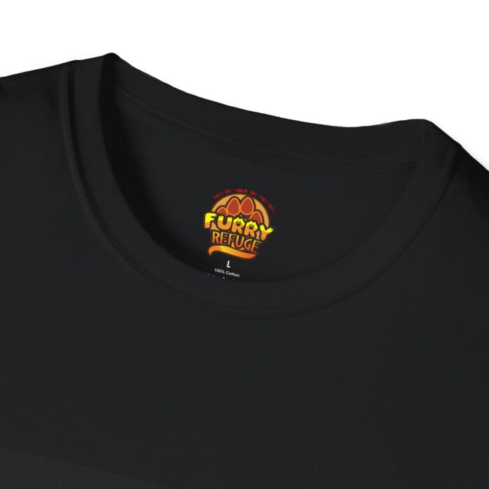 Asexual Pride Furry Refuge Tee - Image 3