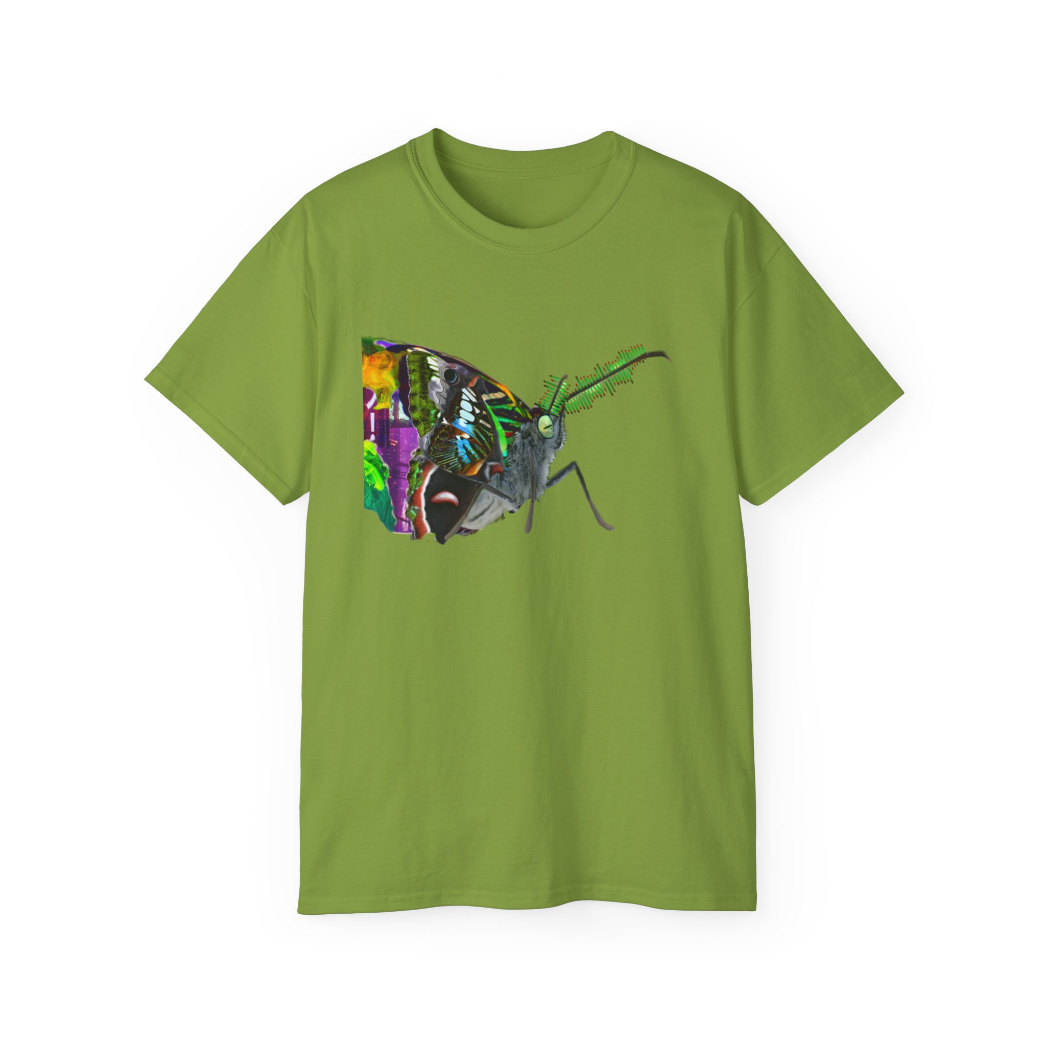 Glitch Moth Furry Refuge Tee - Image 9