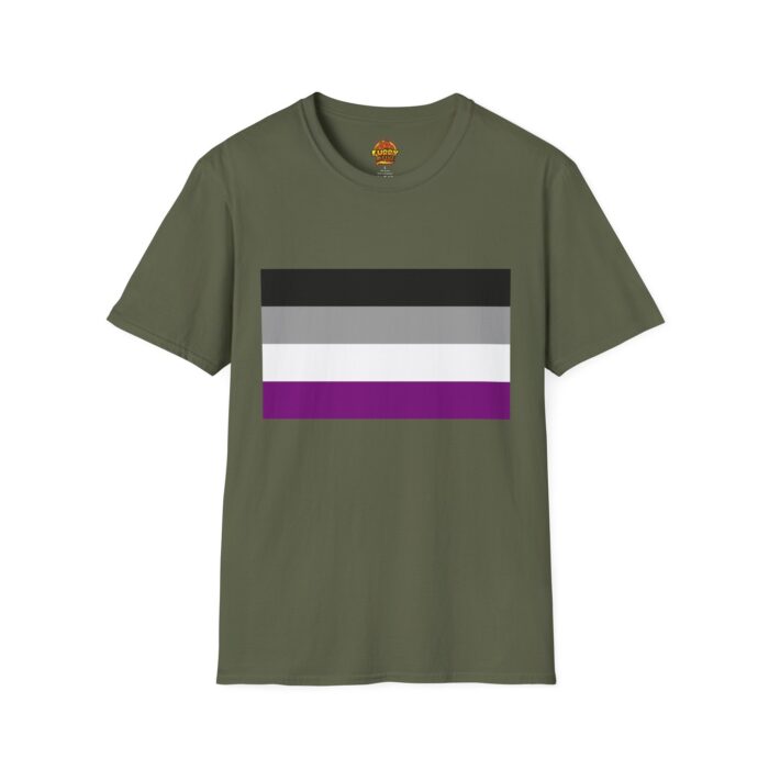 Asexual Pride Furry Refuge Tee - Image 11