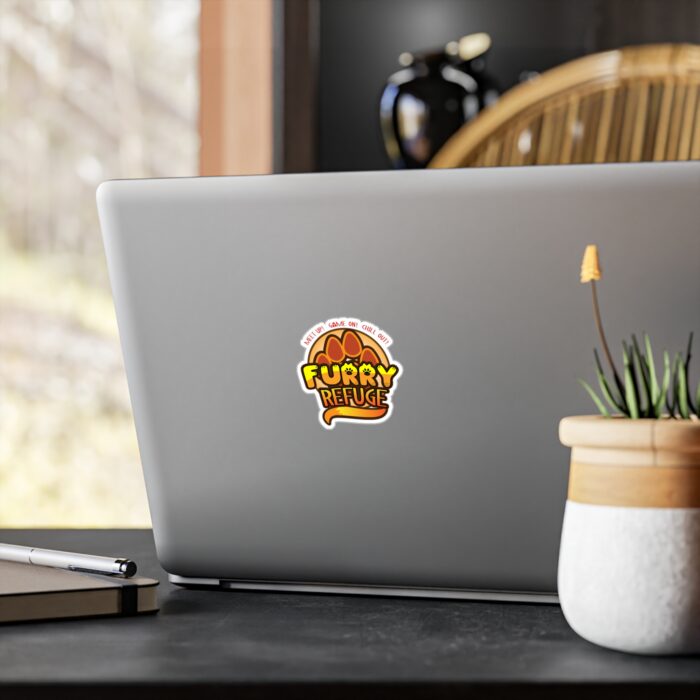 Furry Refuge Vinyl Decal - Image 4