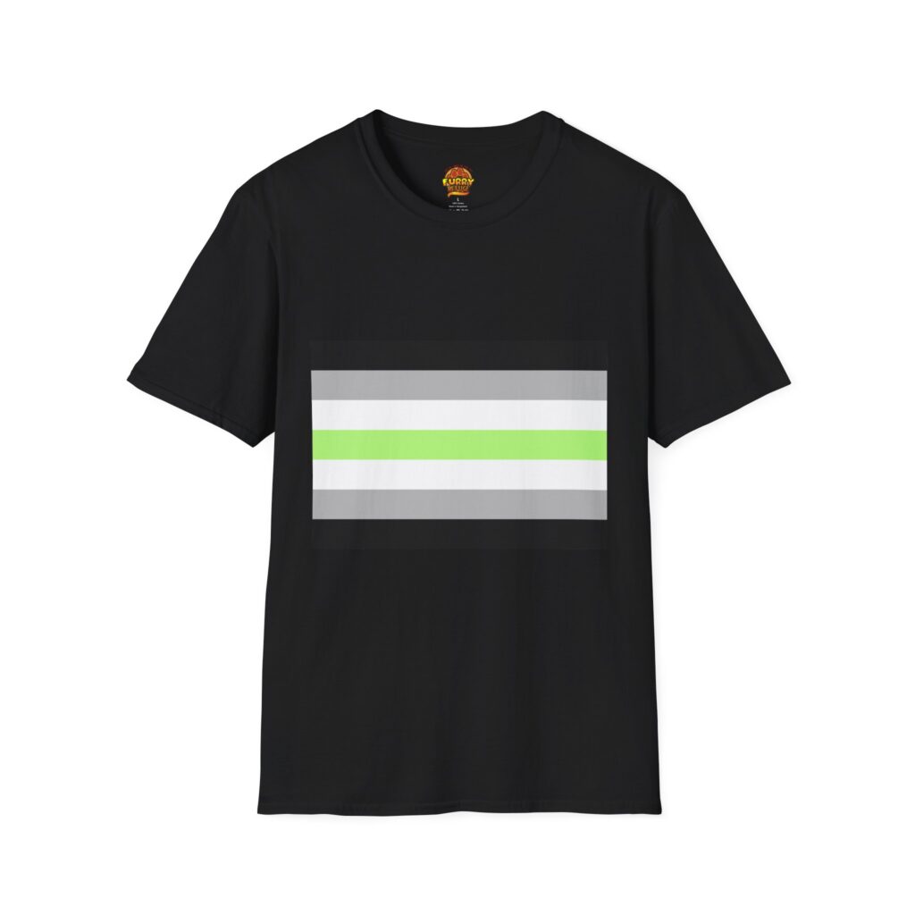 Agender Pride Furry Refuge Tee