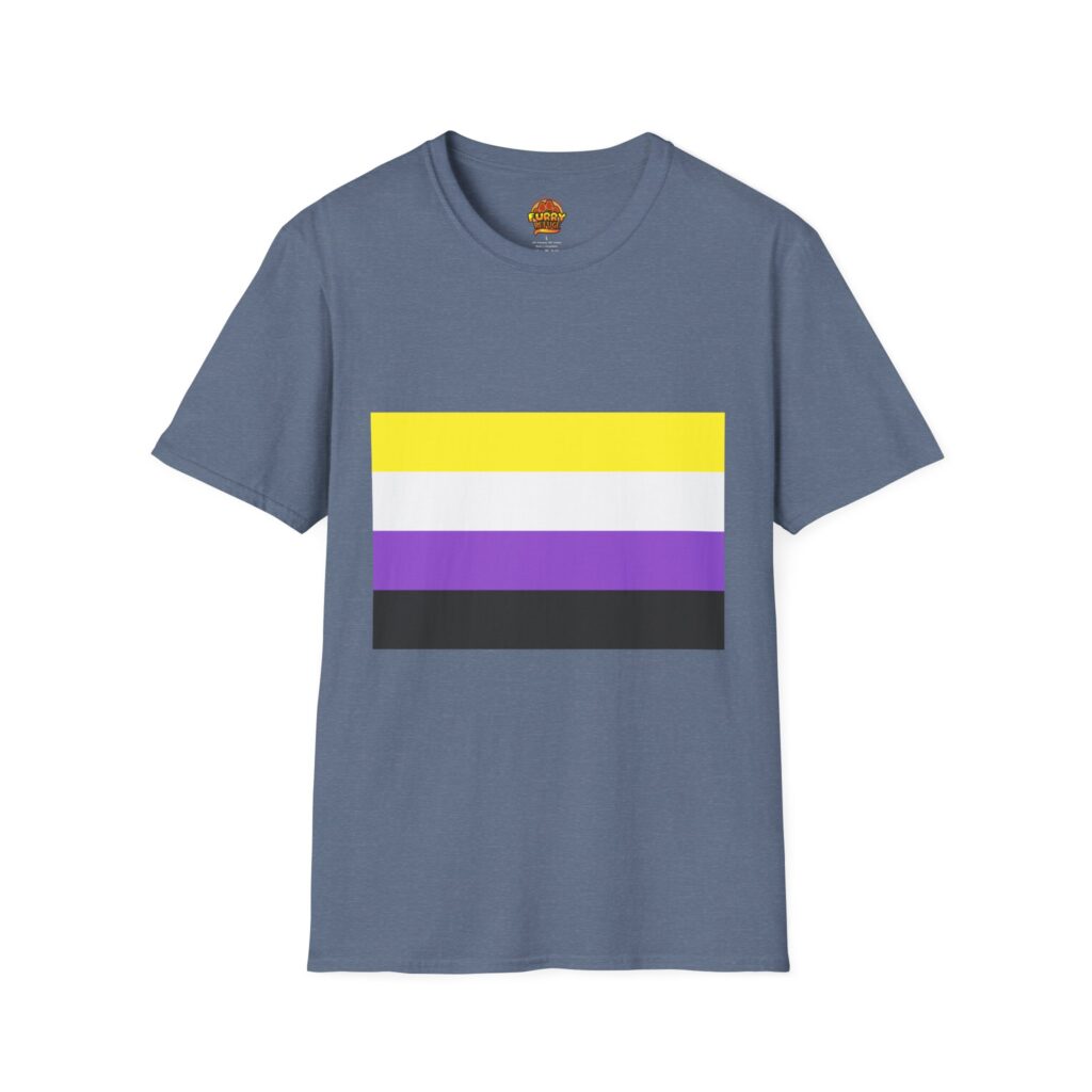 NonBinary Pride Furry Refuge Tee