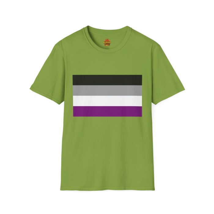 Asexual Pride Furry Refuge Tee - Image 5