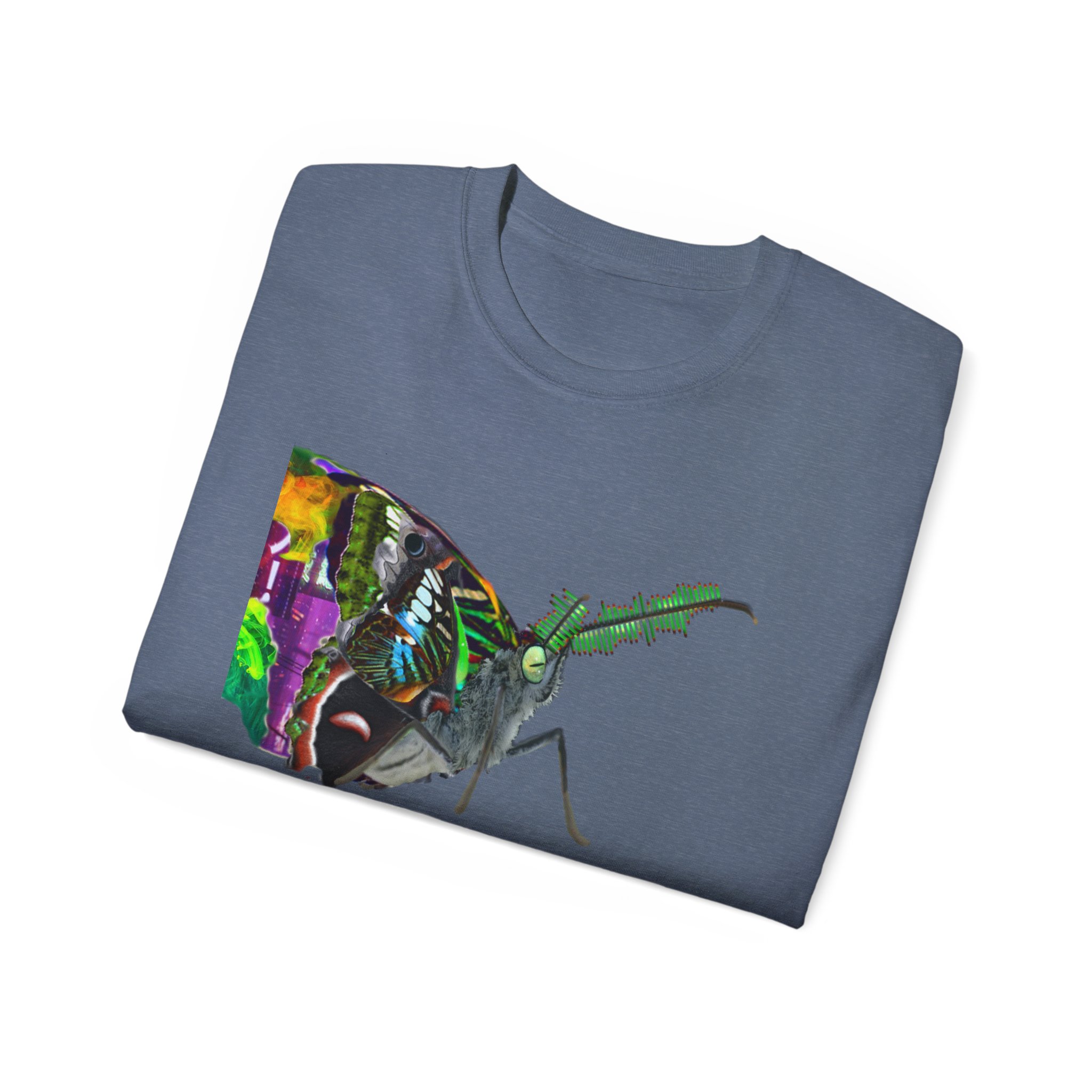 Glitch Moth Furry Refuge Tee - Image 16