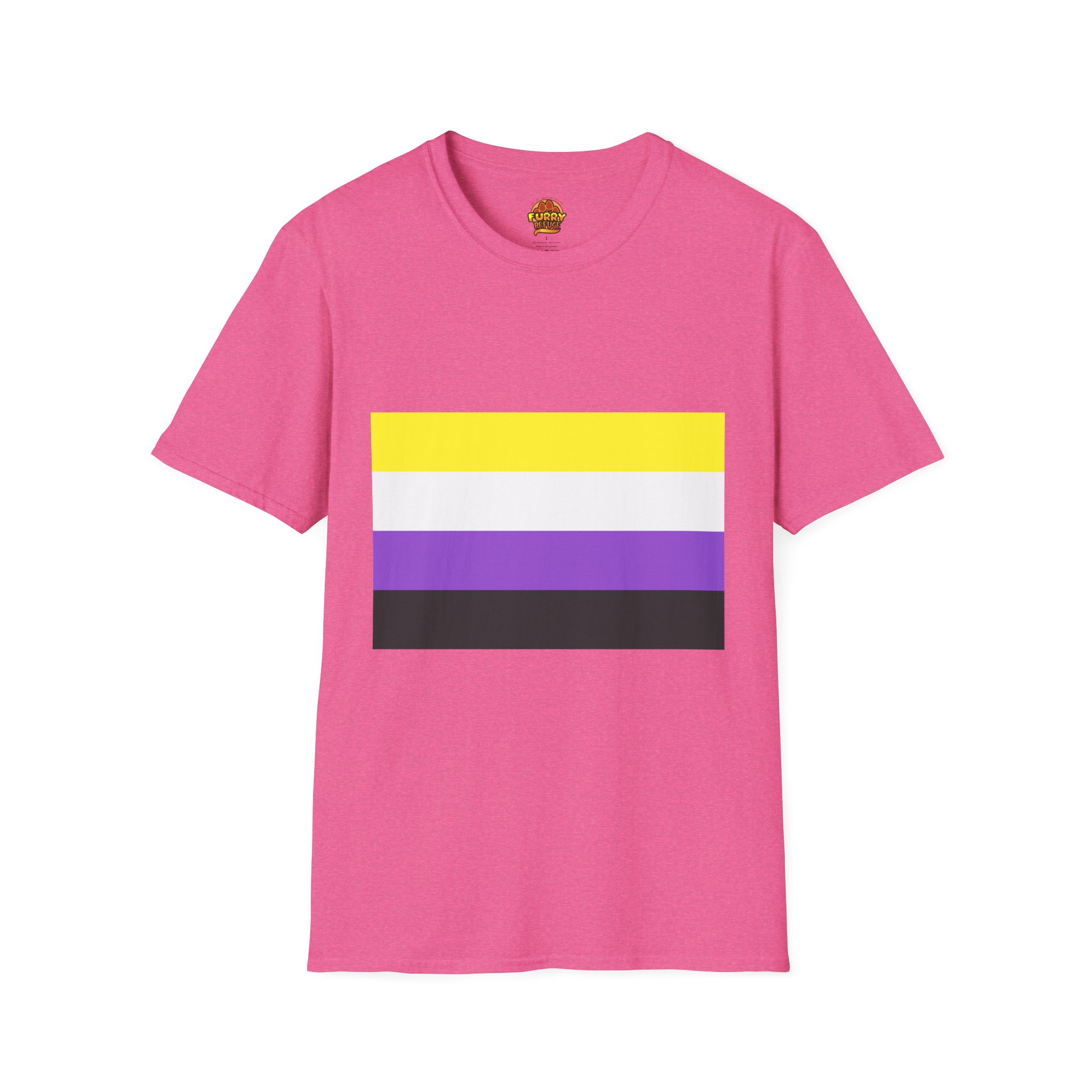 NonBinary Pride Furry Refuge Tee - Image 39