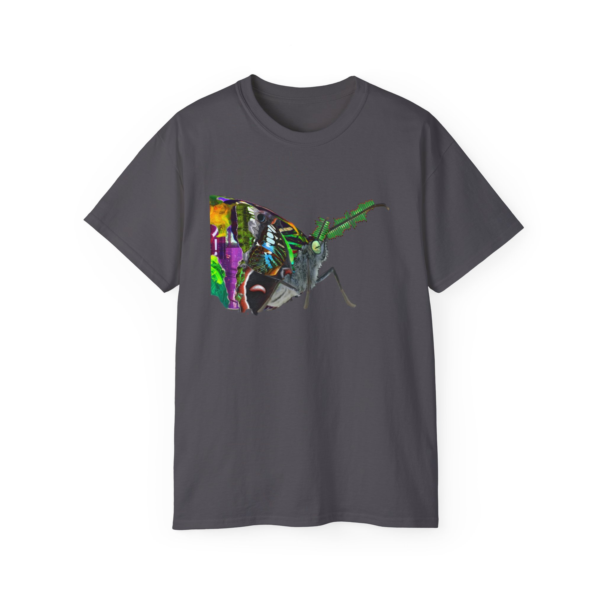 Glitch Moth Furry Refuge Tee - Image 17