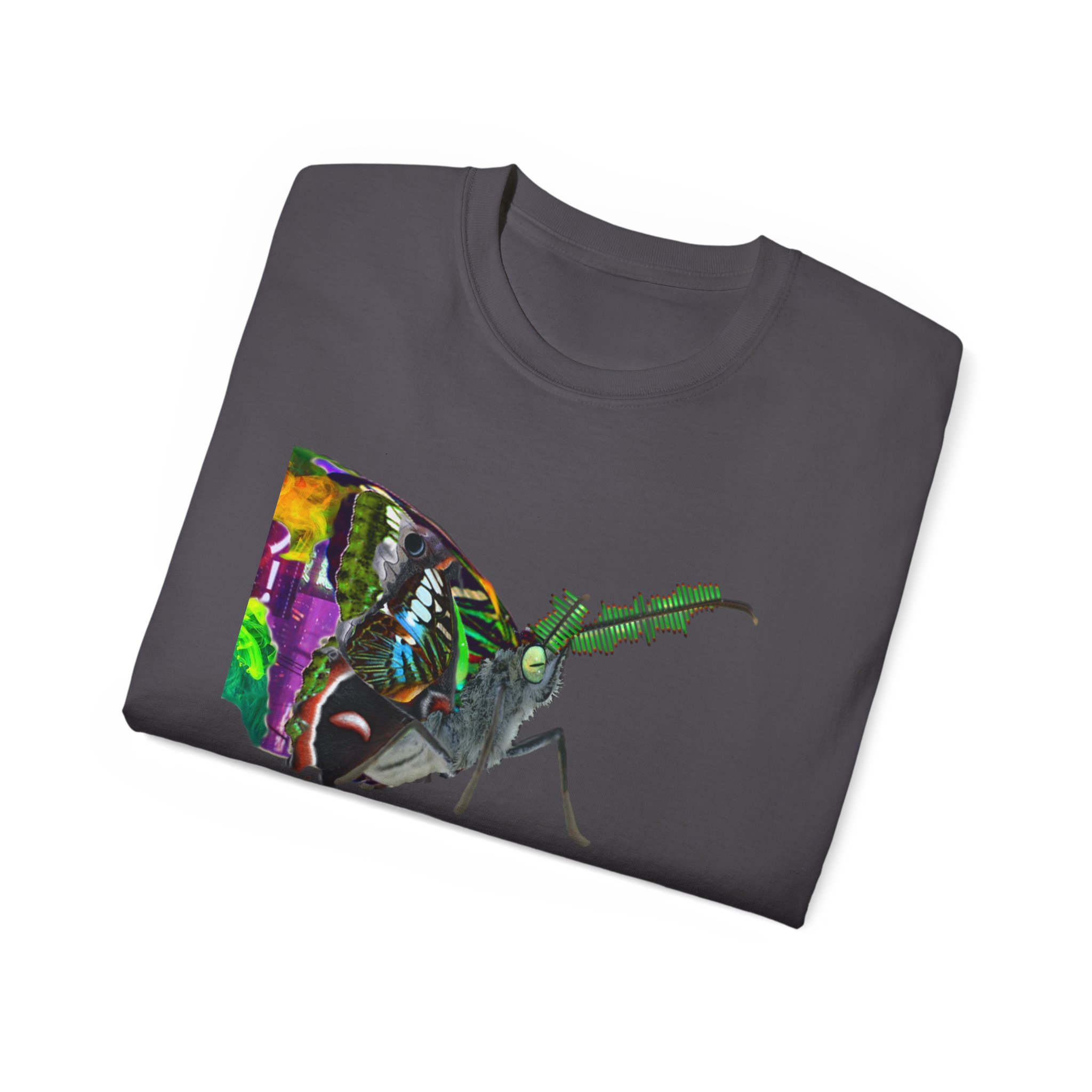 Glitch Moth Furry Refuge Tee - Image 20
