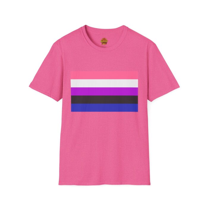 GenderFluid Pride Furry Refuge Tee - Image 39