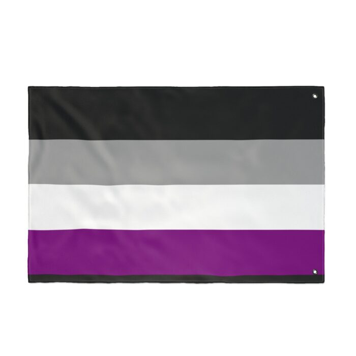 Asexual Pride Double-Sided Flag | LGBTQ+ Decor, Outdoor Flag, Home & Garden, Pride Celebrations, Activism - Image 6