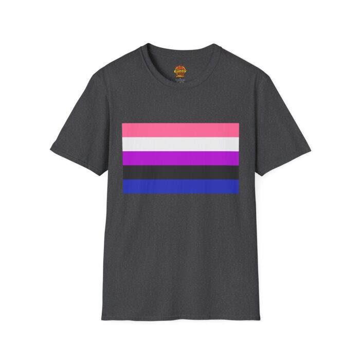 GenderFluid Pride Furry Refuge Tee - Image 51