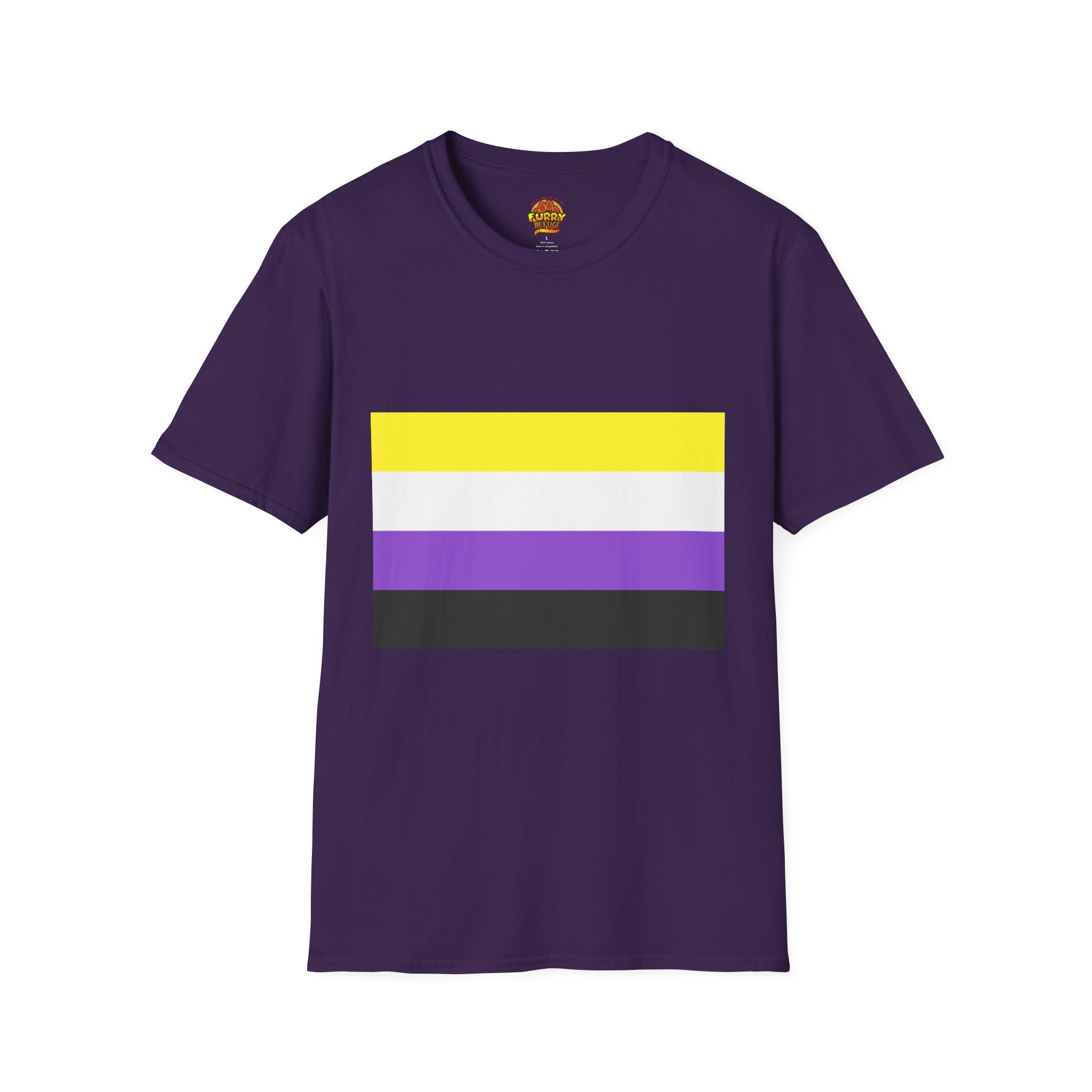 NonBinary Pride Furry Refuge Tee - Image 35