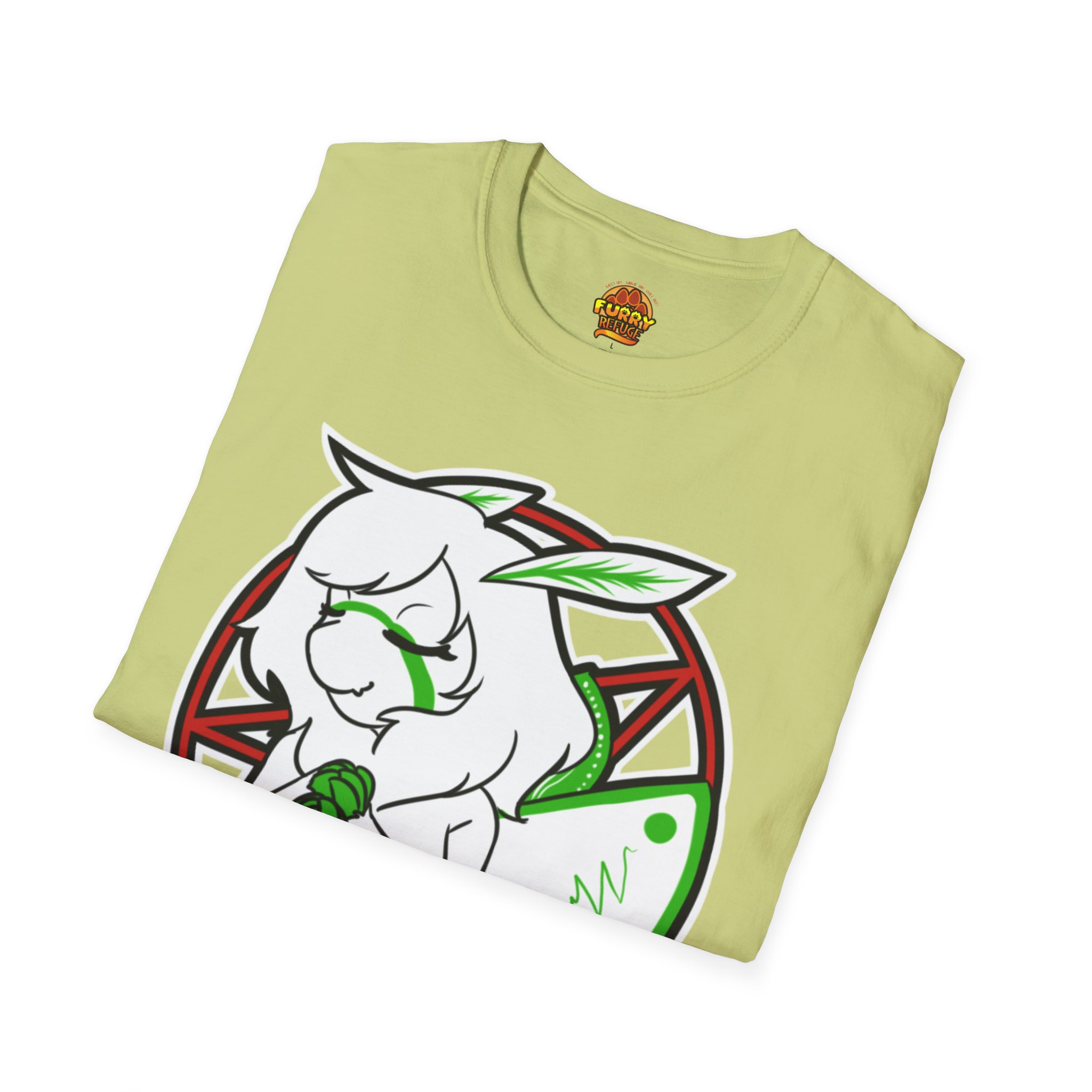 Miss Moth Hail Satan Furry Refuge Tee - Image 22