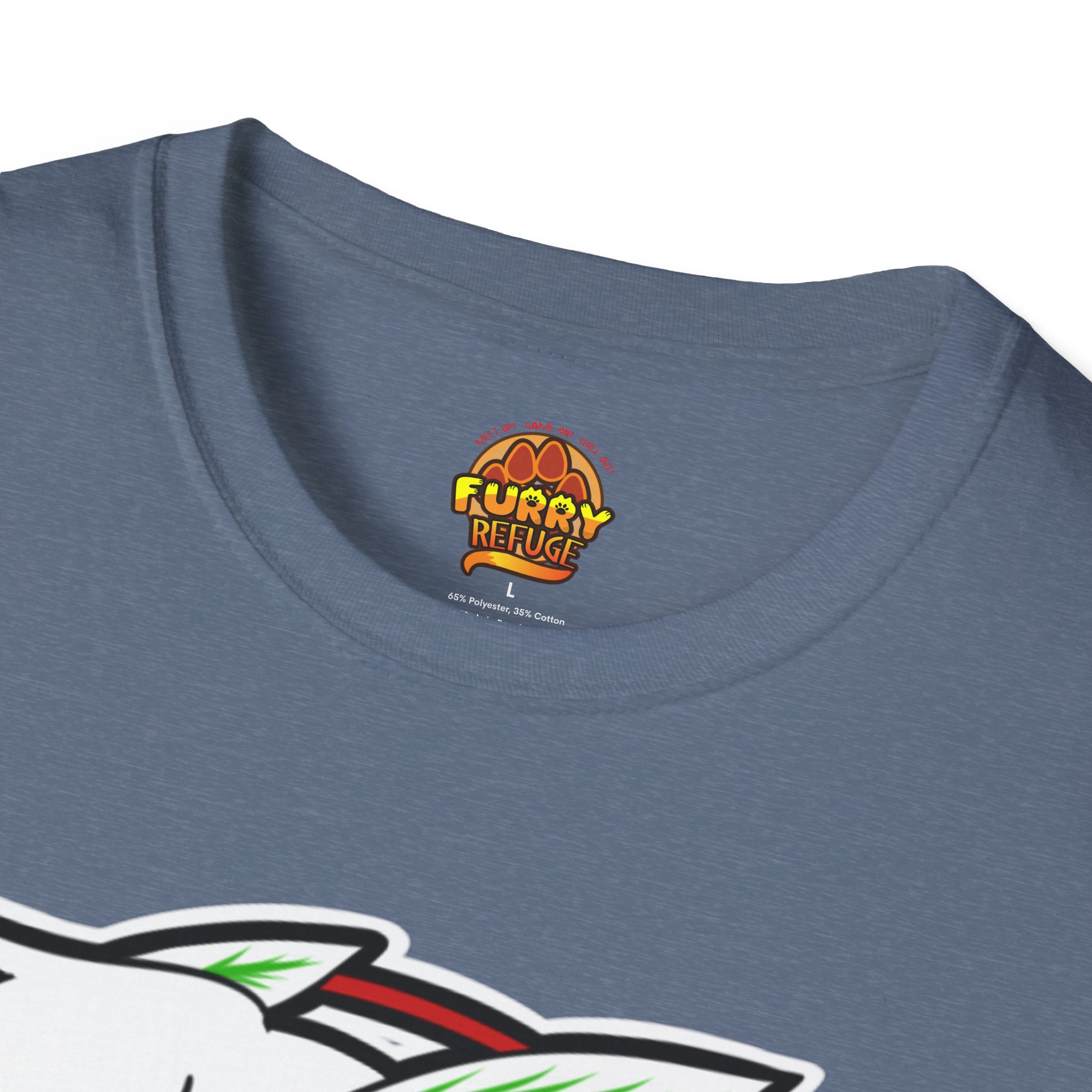 Miss Moth Hail Satan Furry Refuge Tee - Image 33