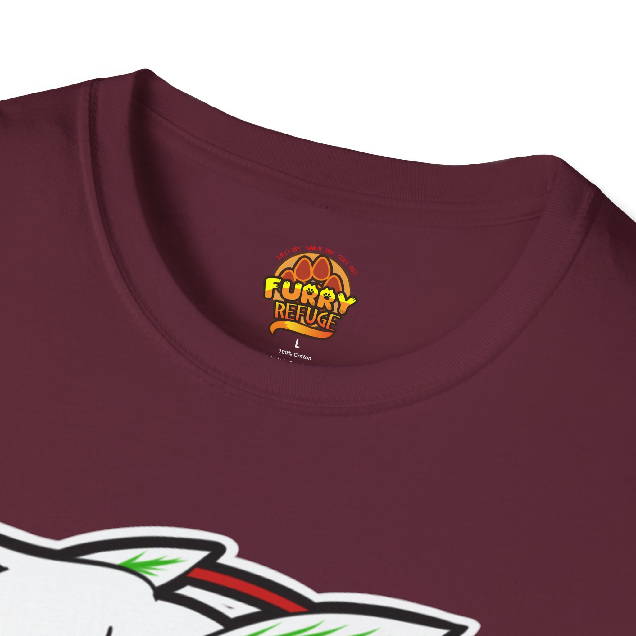 Miss Moth Hail Satan Furry Refuge Tee - Image 7