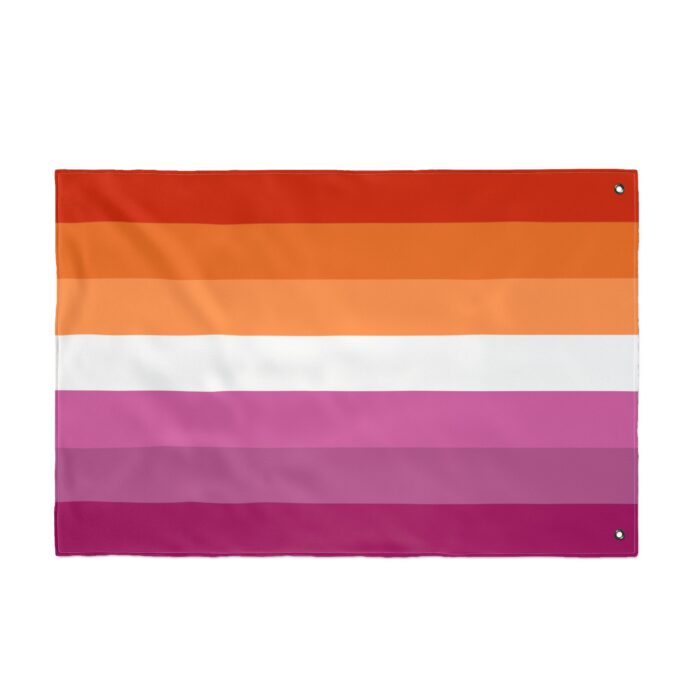 Lesbian Pride Double-Sided Flag | LGBTQ+ Decor, Outdoor Flag, Home & Garden, Pride Celebrations, Activism - Image 6