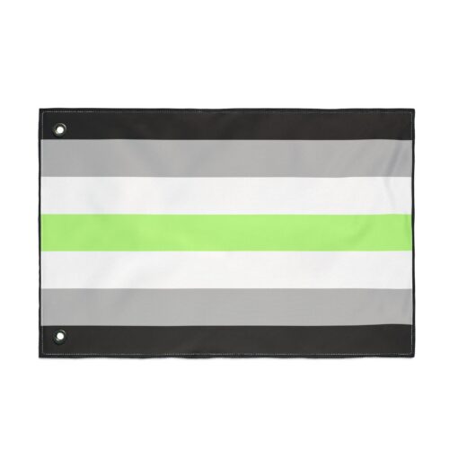 Agender Pride Double-Sided Flag | LGBTQ+ Decor, Outdoor Flag, Home & Garden, Pride Celebrations, Activism