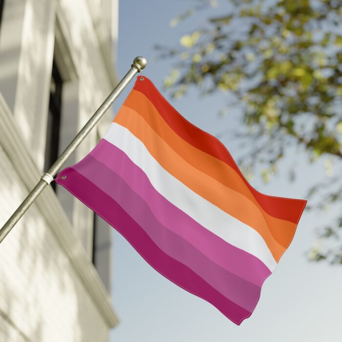 Lesbian Pride Double-Sided Flag | LGBTQ+ Decor, Outdoor Flag, Home & Garden, Pride Celebrations, Activism - Image 8