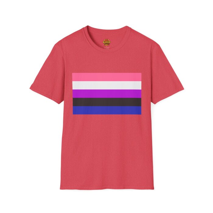 GenderFluid Pride Furry Refuge Tee - Image 43