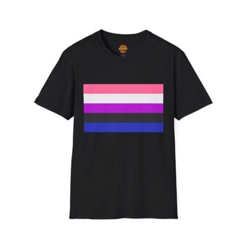 GenderFluid Pride Furry Refuge Tee