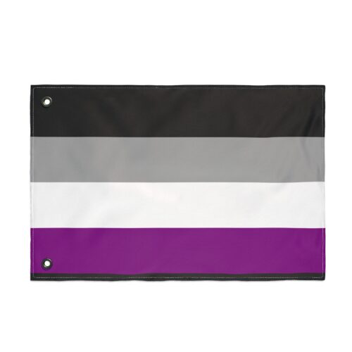 Asexual Pride Double-Sided Flag | LGBTQ+ Decor, Outdoor Flag, Home & Garden, Pride Celebrations, Activism