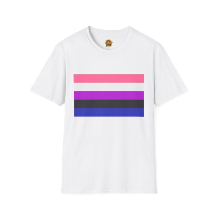GenderFluid Pride Furry Refuge Tee - Image 9