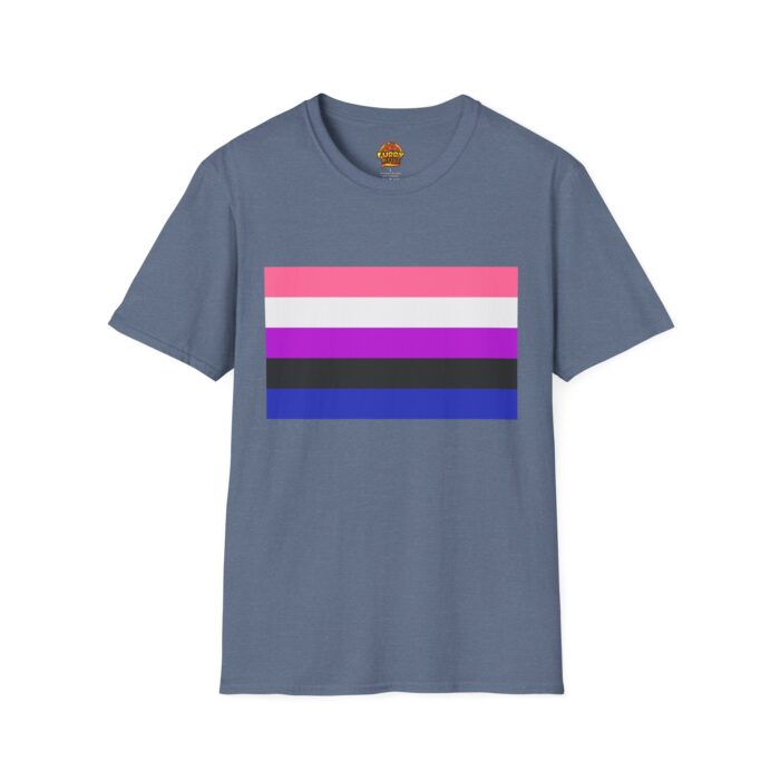 GenderFluid Pride Furry Refuge Tee - Image 27