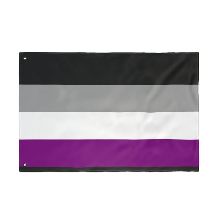 Asexual Pride Double-Sided Flag | LGBTQ+ Decor, Outdoor Flag, Home & Garden, Pride Celebrations, Activism - Image 5