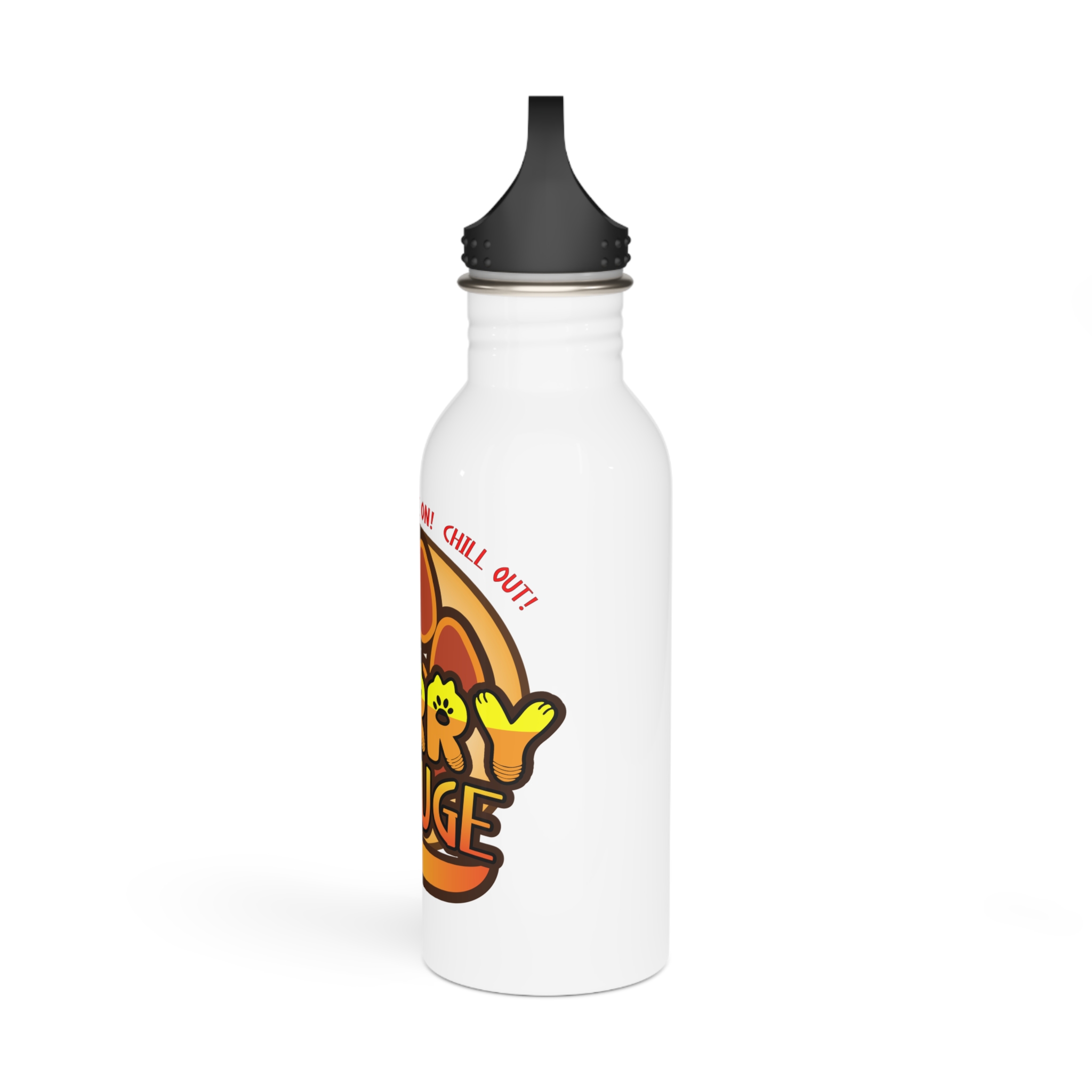 Stainless Steel Water Bottle - White - Image 4