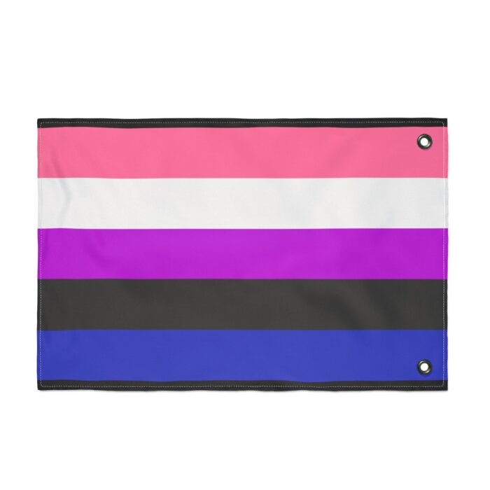 GenderFluid Pride Double-Sided Flag | LGBTQ+ Decor, Outdoor Flag, Home & Garden, Pride Celebrations, Activism - Image 2