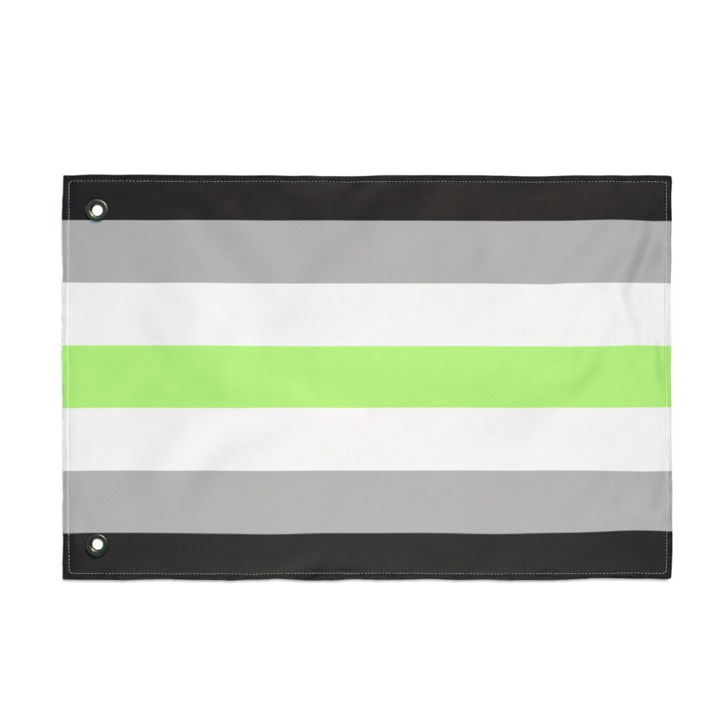 Agender Pride Double-Sided Flag | LGBTQ+ Decor, Outdoor Flag, Home & Garden, Pride Celebrations, Activism