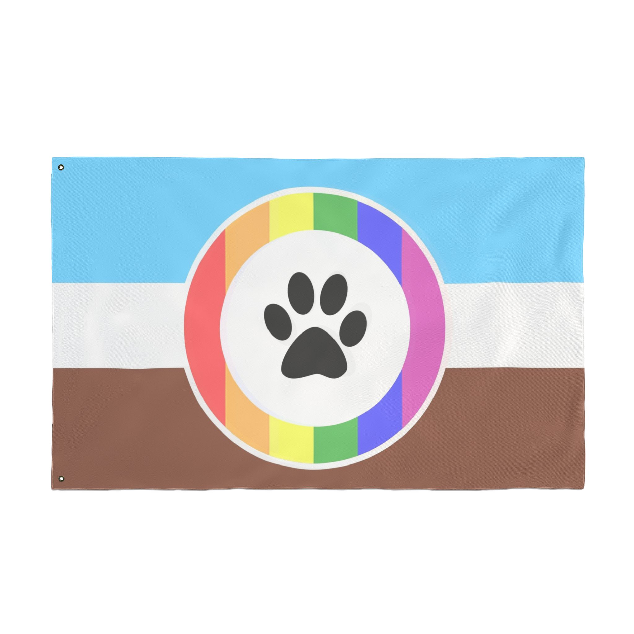 Furry POC Inclusive Pride Double-Sided Flag | LGBTQ+ Decor, Outdoor Flag, Home & Garden, Pride Celebrations, Activism - Image 9