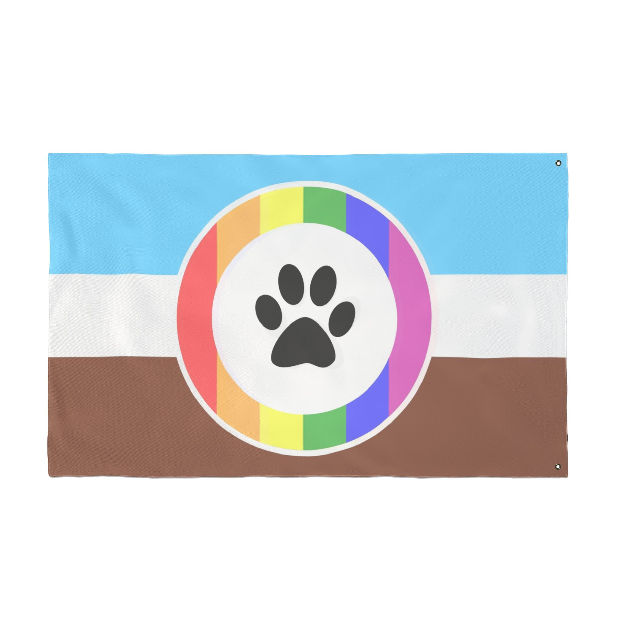 Furry POC Inclusive Pride Double-Sided Flag | LGBTQ+ Decor, Outdoor Flag, Home & Garden, Pride Celebrations, Activism - Image 10