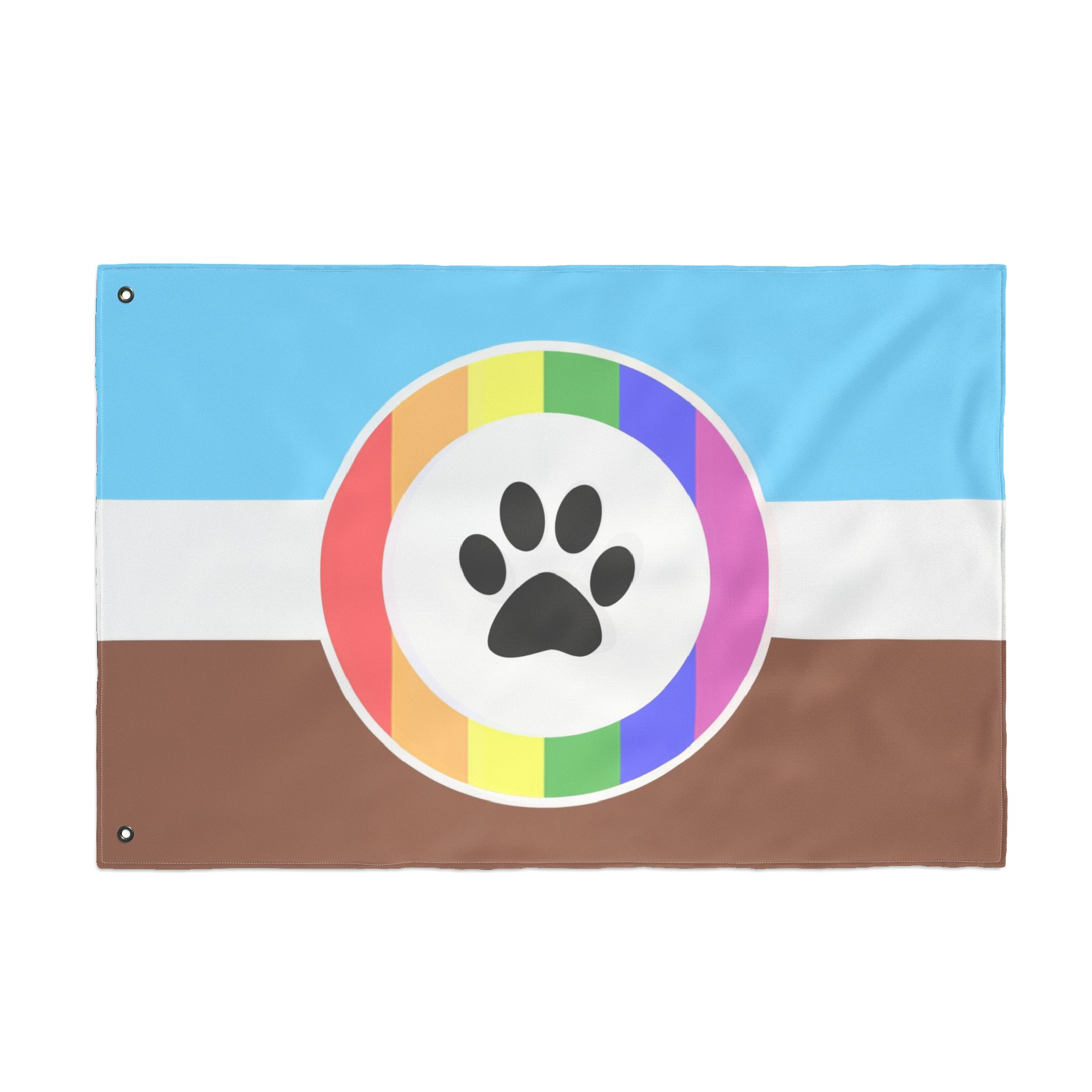 Furry POC Inclusive Pride Double-Sided Flag | LGBTQ+ Decor, Outdoor Flag, Home & Garden, Pride Celebrations, Activism - Image 5