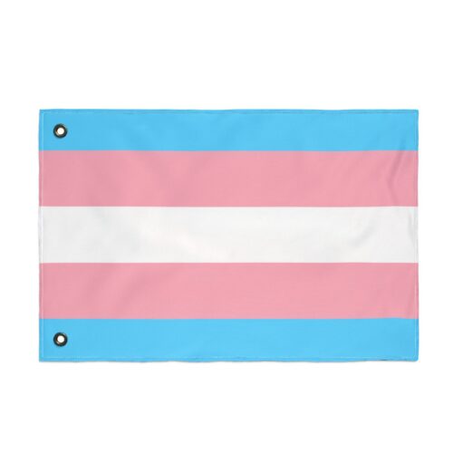Transgender Pride Double-Sided Flag | LGBTQ+ Decor, Outdoor Flag, Home & Garden, Pride Celebrations, Activism