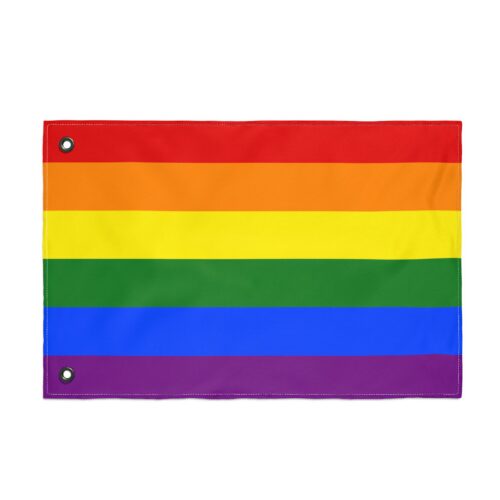 Gay Pride Double-Sided Flag | LGBTQ+ Decor, Outdoor Flag, Home & Garden, Pride Celebrations, Activism