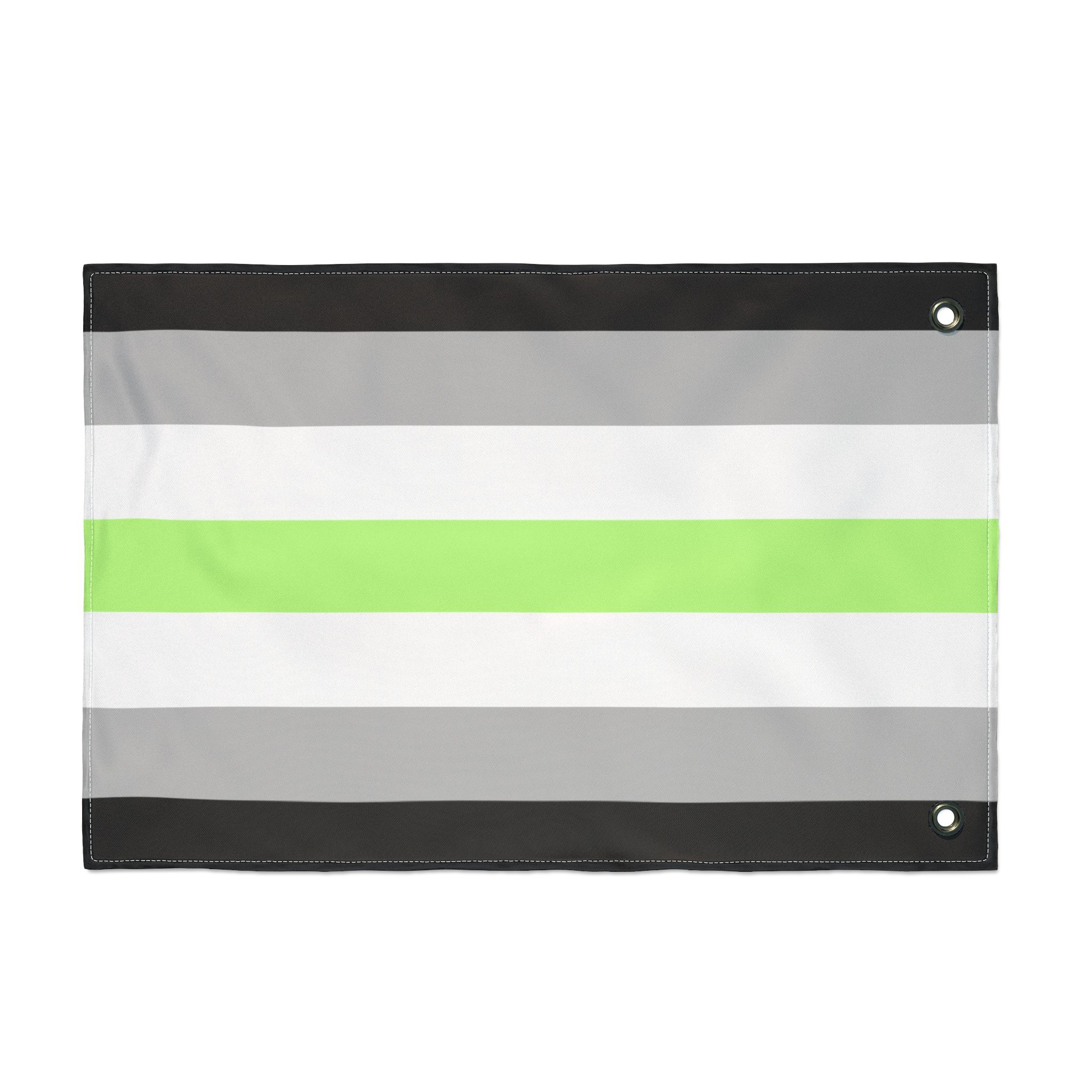 Agender Pride Double-Sided Flag | LGBTQ+ Decor, Outdoor Flag, Home & Garden, Pride Celebrations, Activism - Image 2