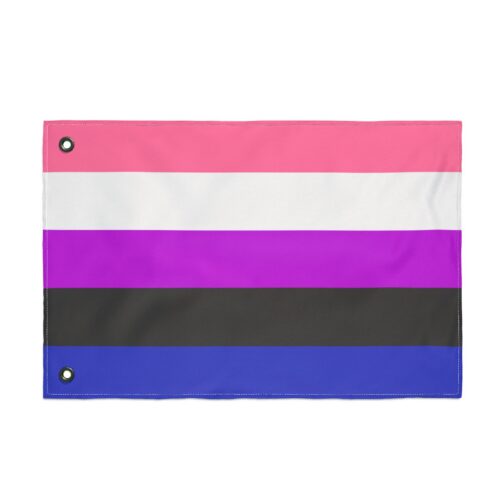 GenderFluid Pride Double-Sided Flag | LGBTQ+ Decor, Outdoor Flag, Home & Garden, Pride Celebrations, Activism