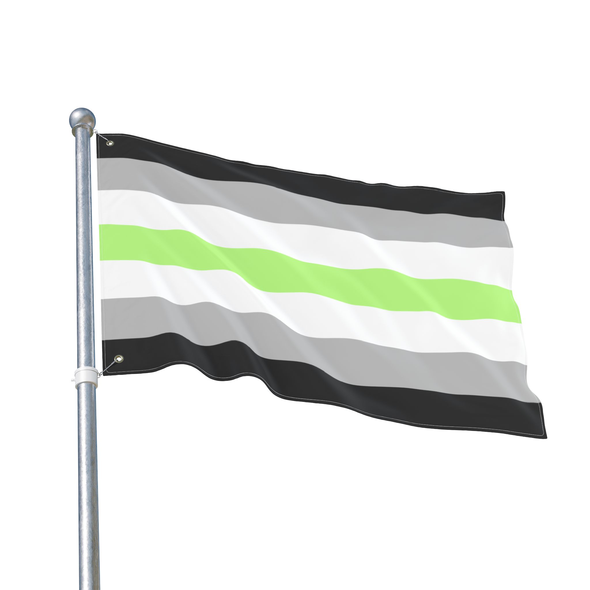 Agender Pride Double-Sided Flag | LGBTQ+ Decor, Outdoor Flag, Home & Garden, Pride Celebrations, Activism - Image 7